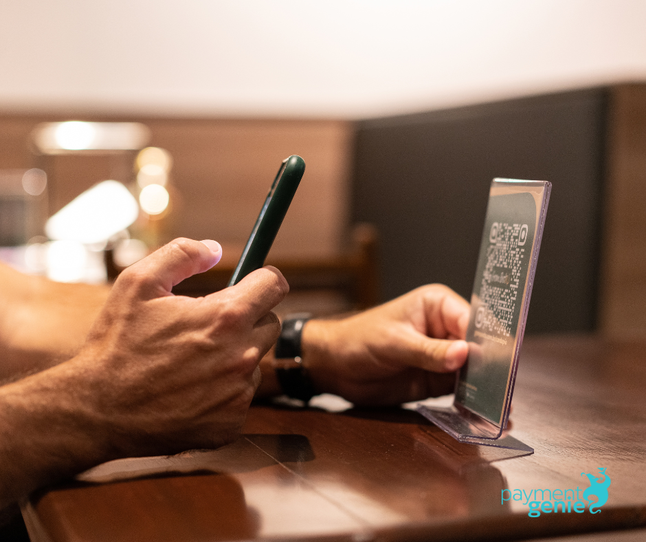 QR code ordering at events